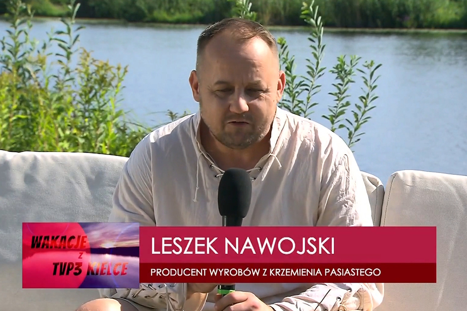 Wywiad z Leszkiem Nawojskim o krzemieniarstwie
